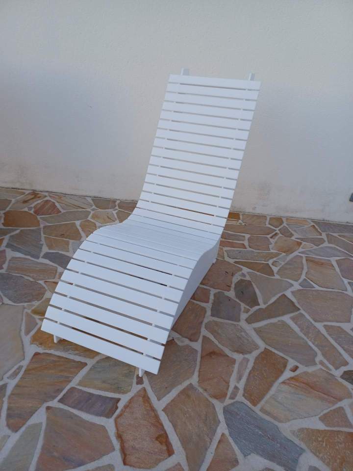 Fauteuil extérieur résine